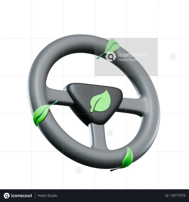 Steering Leaf  3D Icon