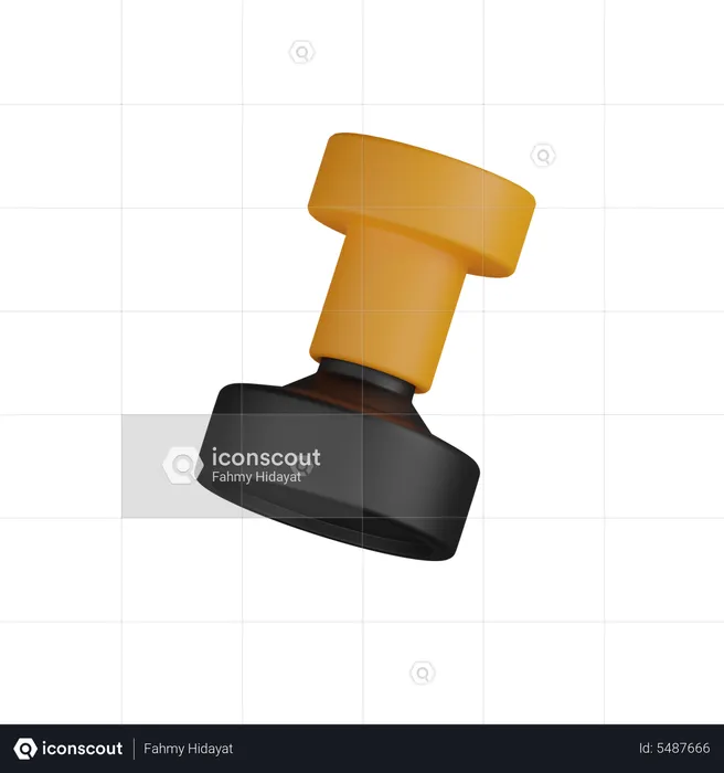 Stempel  3D Icon