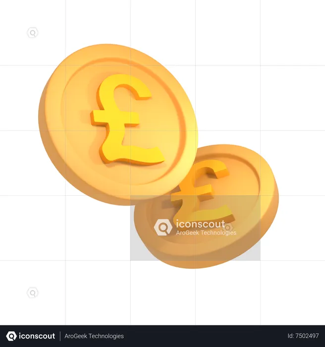 Sterling  3D Icon