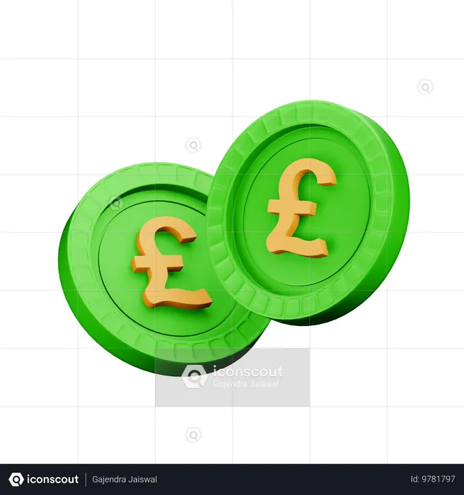 Sterling  3D Icon