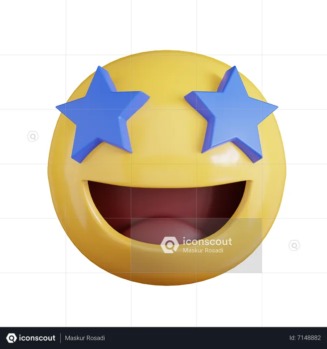 Stern-Emoji Emoji 3D Icon