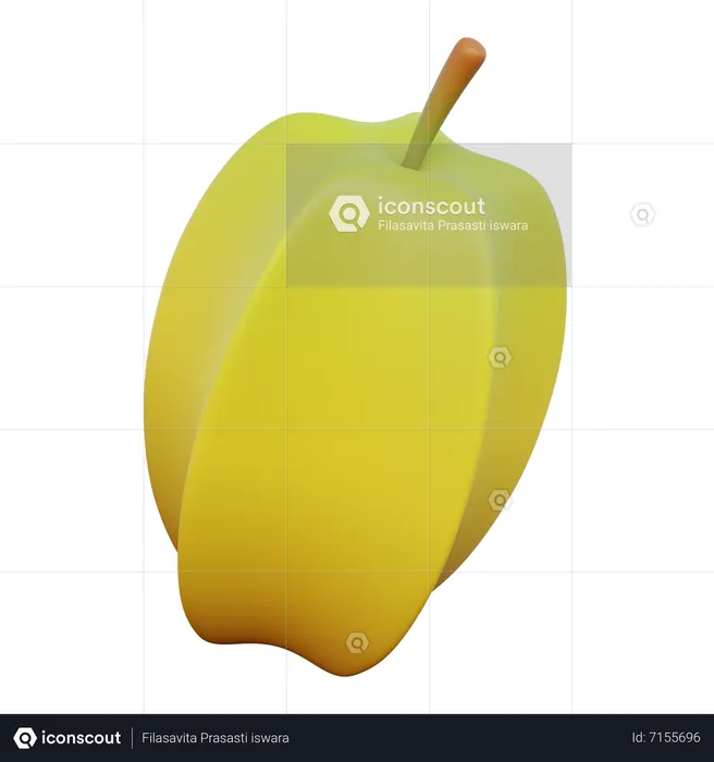 Sternfrucht  3D Icon