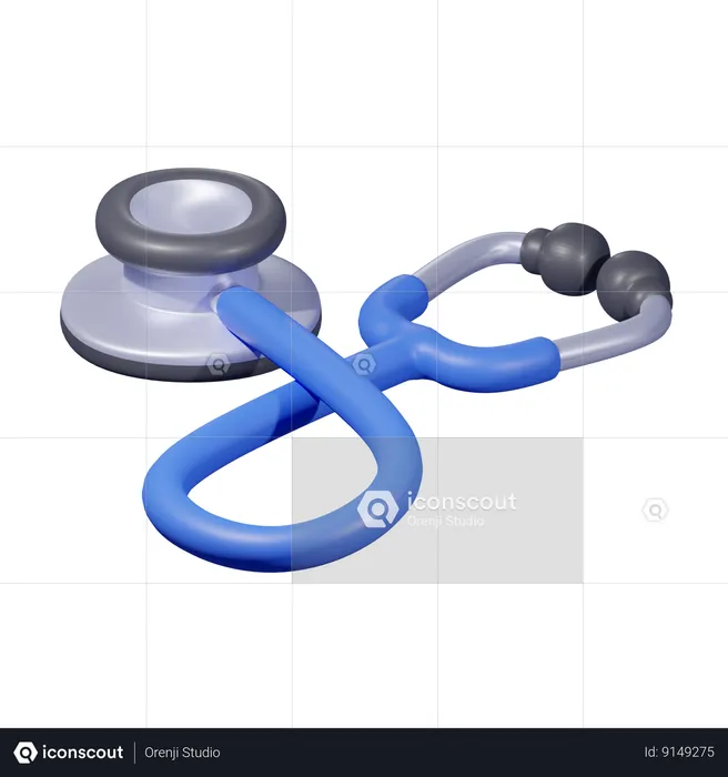 Stéthoscope  3D Icon