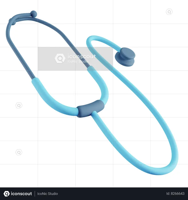 Stethoscope  3D Icon