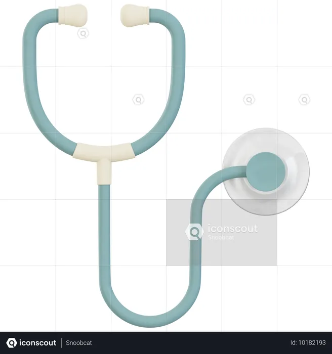 Stethoscope  3D Icon