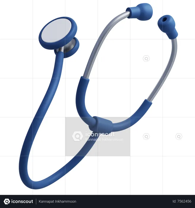 Stethoscope  3D Icon