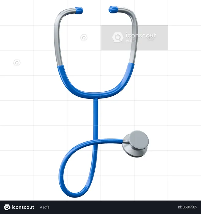 Stethoscope  3D Icon