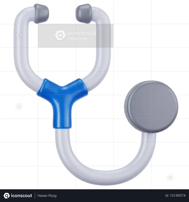 Stethoscope  3D Icon