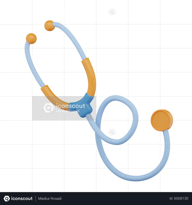 Stethoscope  3D Icon