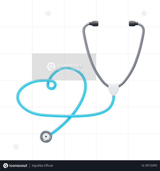 Stethoscope  3D Icon