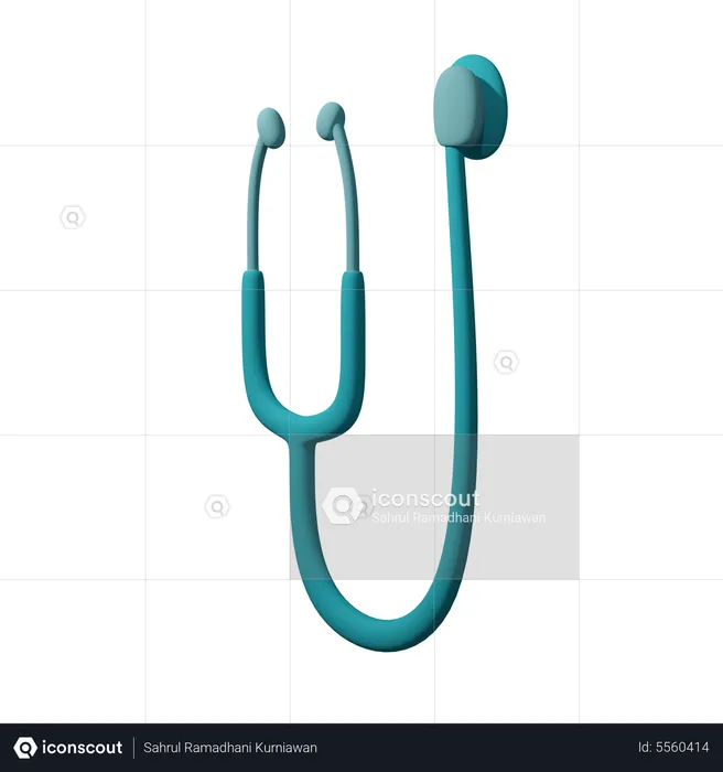 Stethoscope  3D Icon