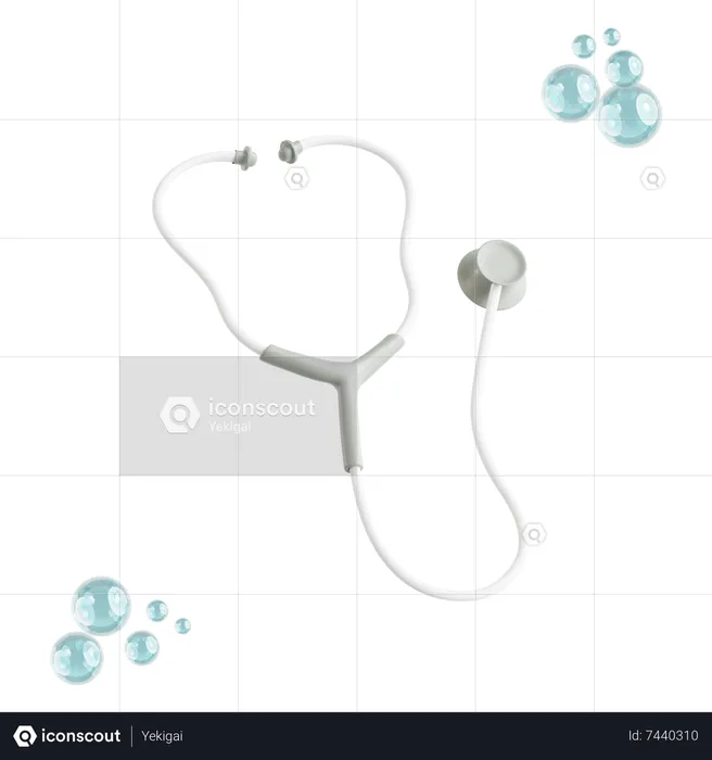 Stethoscope  3D Icon