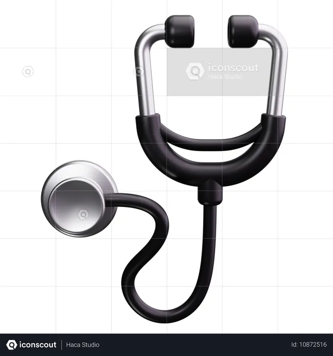 Stethoscope  3D Icon