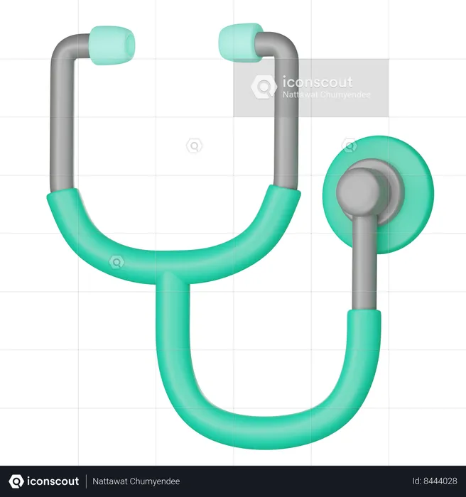 Stethoscope  3D Icon