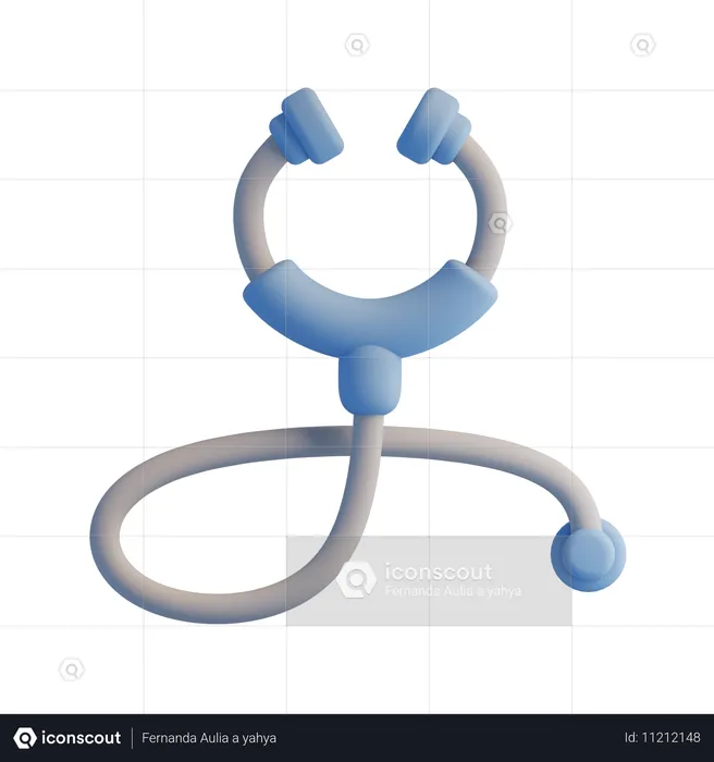 Stethoscope  3D Icon