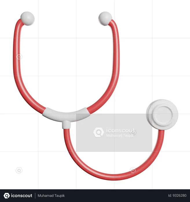 Stethoscope  3D Icon