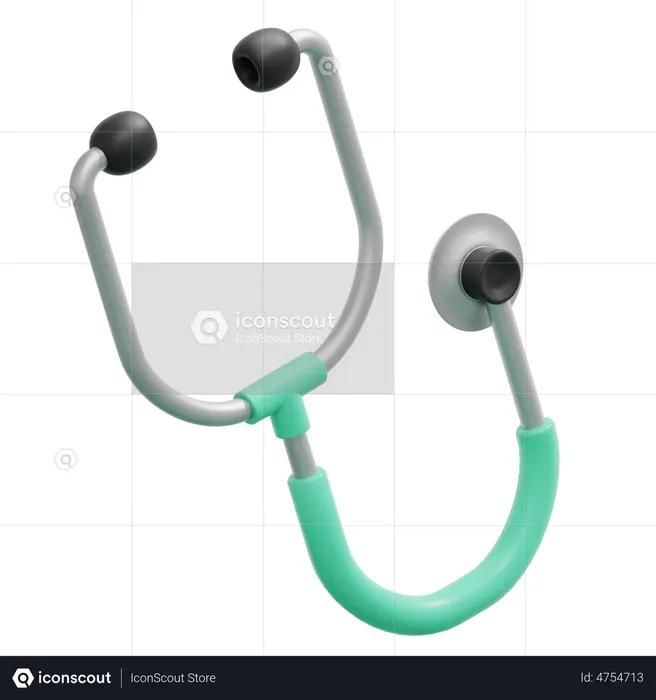 Stéthoscope  3D Icon
