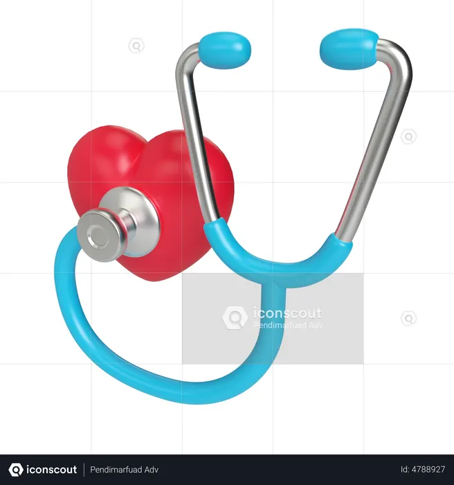 Stéthoscope  3D Icon
