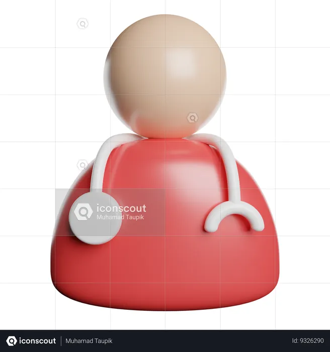 Stethoscope  3D Icon