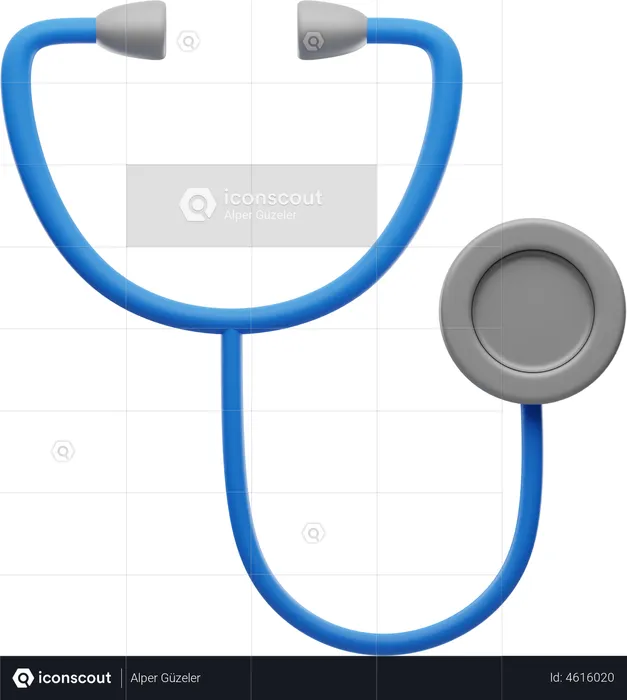 Stethoscope  3D Illustration