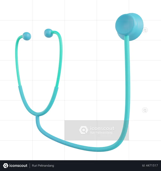 Stethoscope  3D Illustration