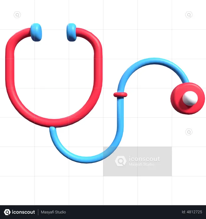 Stethoscope  3D Illustration