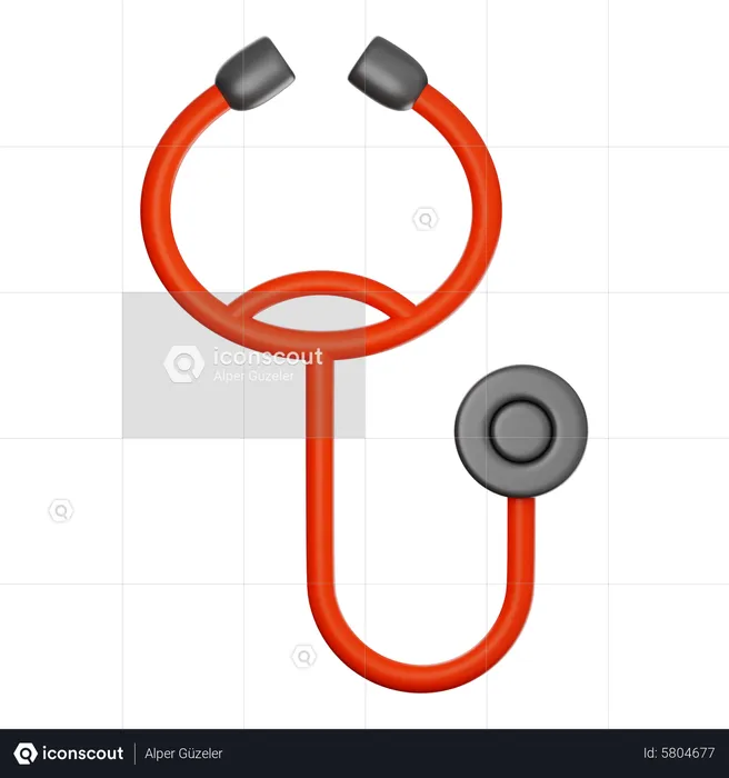 Stéthoscope  3D Icon