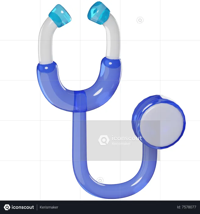 Stéthoscope  3D Icon