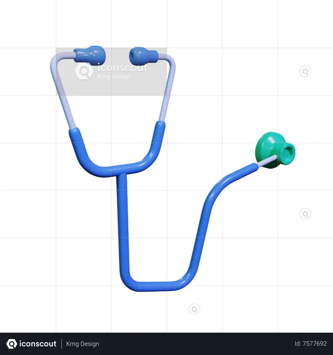 Stethoscope  3D Icon