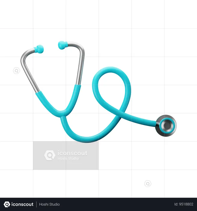 Stetoscope  3D Icon