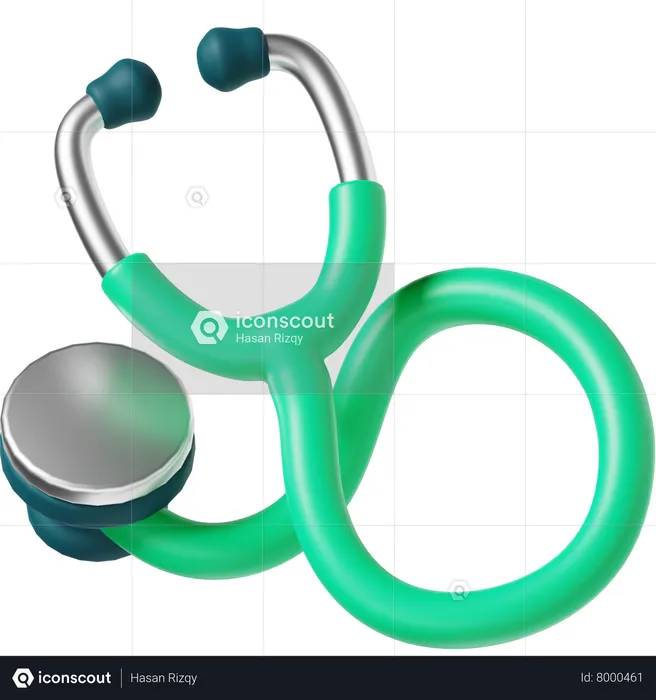 Stetoscope  3D Icon