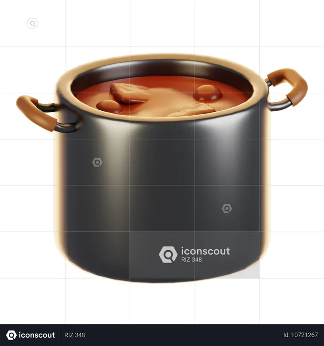 Stew  3D Icon