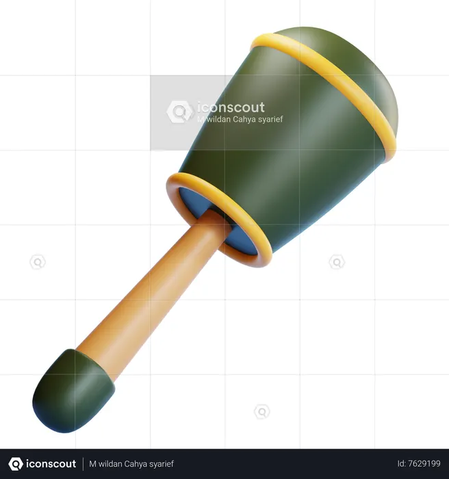 STICK GRENADE  3D Icon