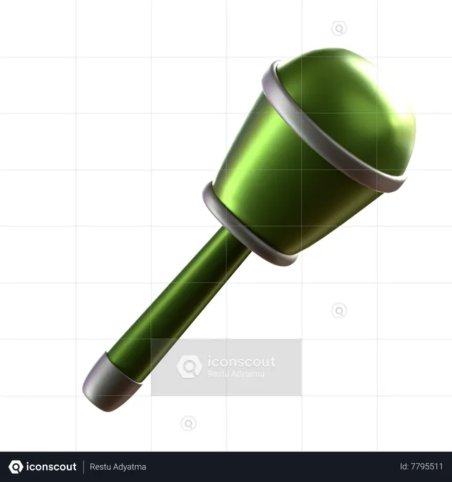Stick Grenade  3D Icon
