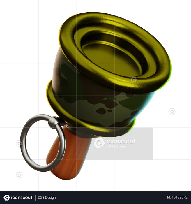 Stick Grenade  3D Icon
