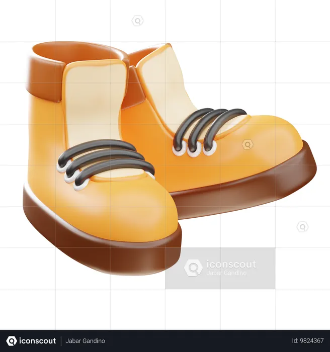 Stiefel  3D Icon