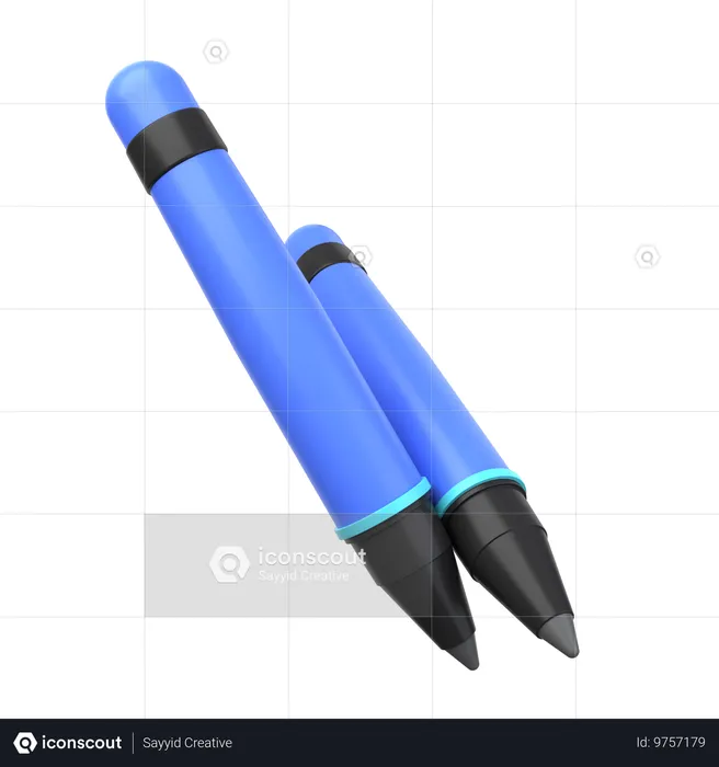 Stift  3D Icon