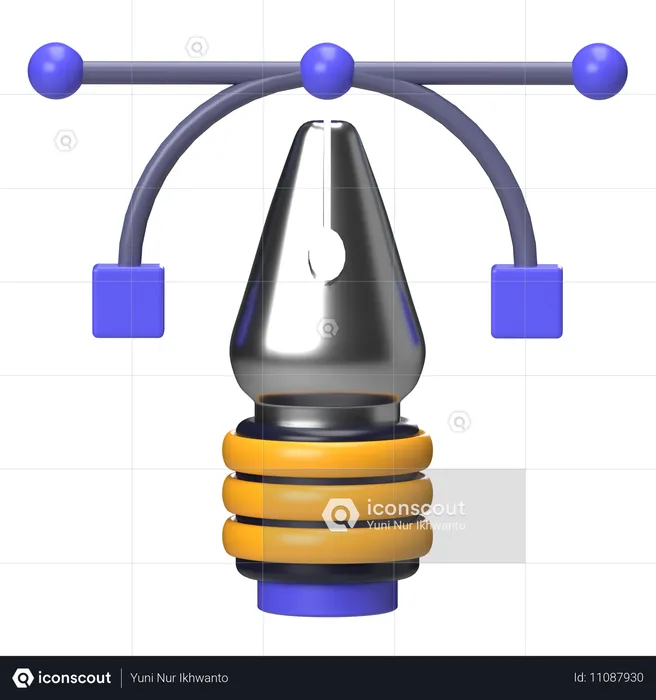 Stiftwerkzeug  3D Icon