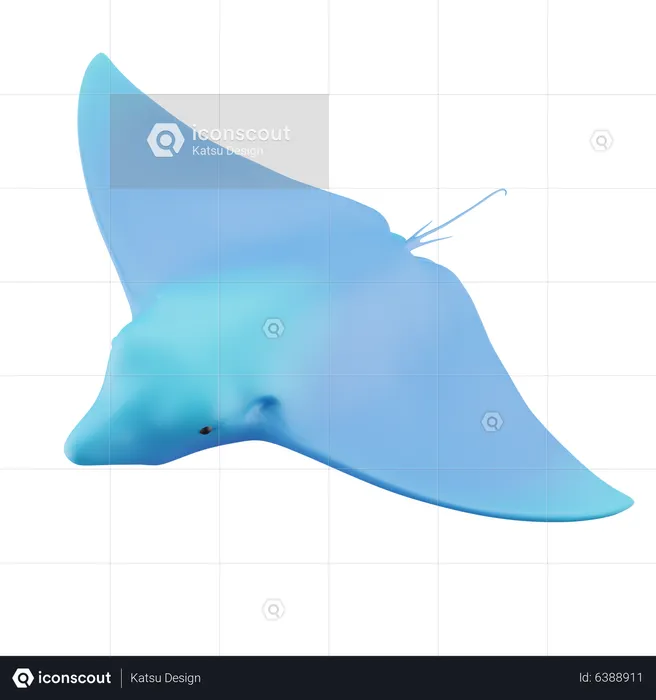 Stingray  3D Icon