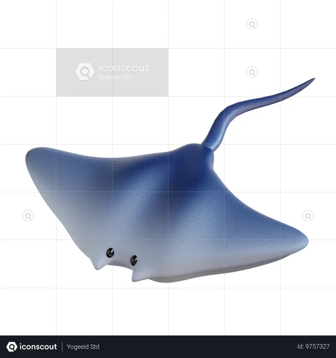 Stingray  3D Icon