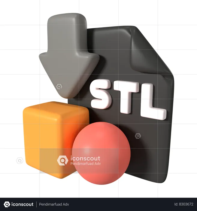 Baixar stl  3D Icon