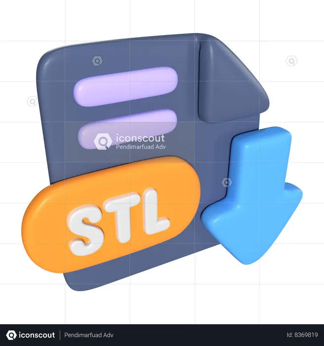 STL Download  3D Icon