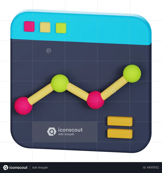 Stock Market  3D Illustration