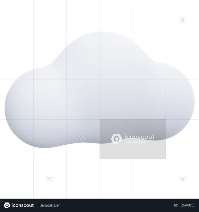Stockage en ligne  3D Icon