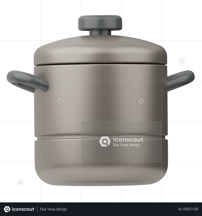 Stockpot  3D Icon