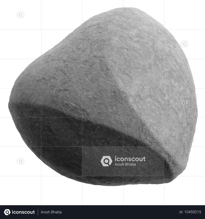 Stone  3D Icon