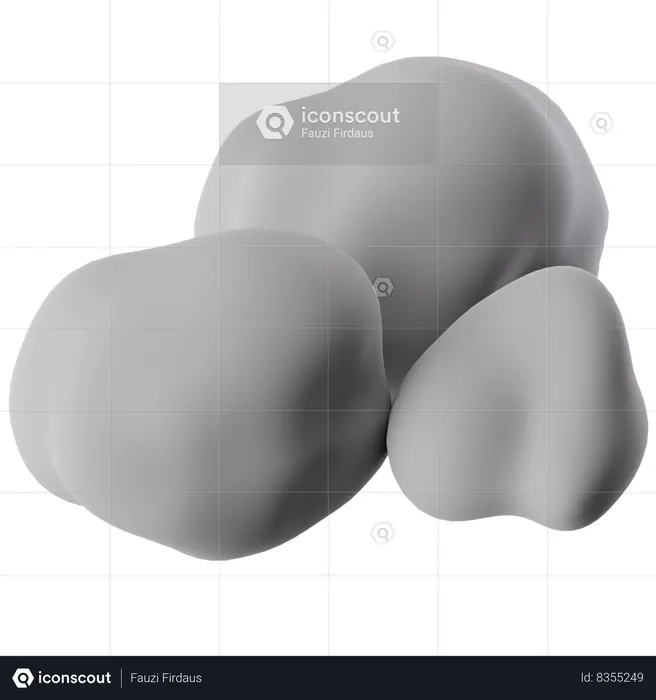 Stone  3D Icon