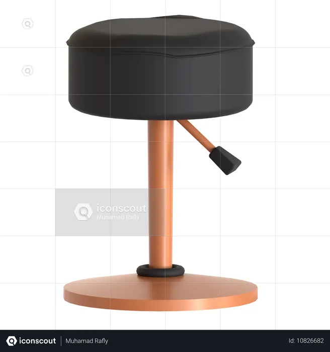 Stool  3D Icon