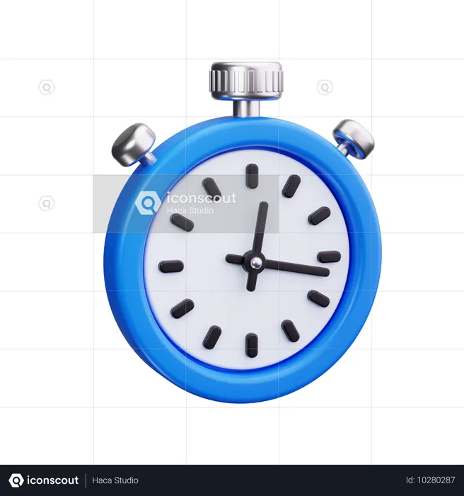 Stopclock  3D Icon