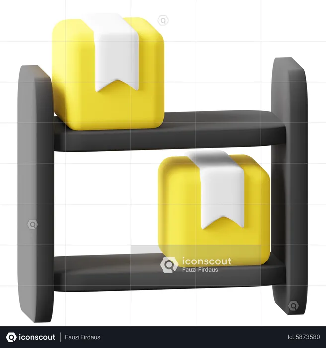 Storage Box  3D Icon